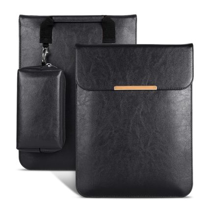 13,3-Zoll-Laptop 2-in-1-PU-Leder-Innentasche mit Maus-Aufbewahrungstasche