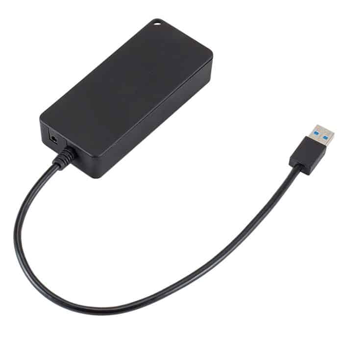 4 Port USB 3.0 Hi-Speed ​​Multi Hub Erweiterung mit Switch für PC & Laptop – Bild 4