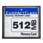 512 MB Compact Flash-Karte