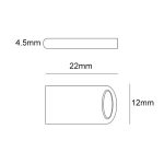 Zsuit 64 GB USB 3.0 Mini-Metallringform USB-Flash-Disk – Bild 3