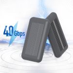 Blueendless M.2 NVME Thunderbolt 3 Solid State Mobile Hard Disk Box Festplattenlaufwerk, M8 – Bild 3