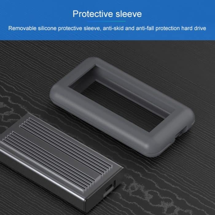 Blueendless M.2 NVME Thunderbolt 3 Solid State Mobile Hard Disk Box Festplattenlaufwerk, M8 – Bild 5