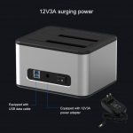 Blueendless 2,5/3,5 Zoll SATA USB 3.0 2 Bay Offline Copy Festplattendock – Bild 6