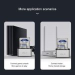 Blueendless 2,5/3,5 Zoll SATA USB 3.0 2 Bay Offline Copy Festplattendock – Bild 9