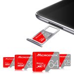 MICRODATA 256 GB Class10 Rot und Grau TF (Micro SD) Speicherkarte – Bild 3