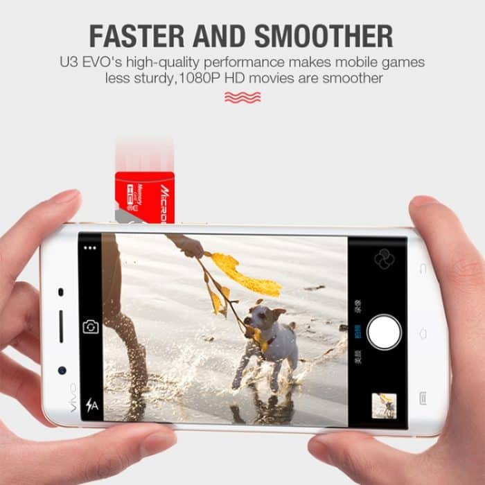 MICRODATA 256 GB Class10 Rot und Grau TF (Micro SD) Speicherkarte – Bild 7