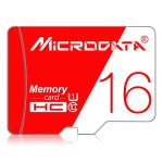 MICRODATA 16 GB Hochgeschwindigkeits-U1-Rot-Weiß-TF-Speicherkarte (Micro SD) – Bild 2