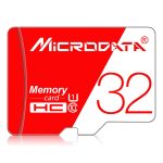 MICRODATA 32 GB Hochgeschwindigkeits-U1-Rot-Weiß-TF-Speicherkarte (Micro SD) – Bild 2
