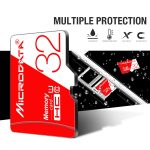 MICRODATA 128 GB Hochgeschwindigkeits-U3-Rot-Weiß-TF-Speicherkarte (Micro SD) – Bild 3