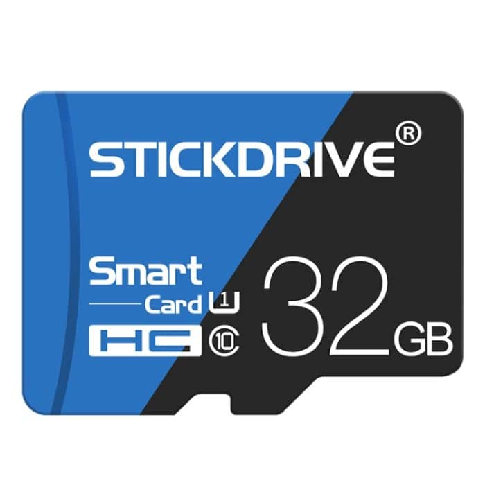 STICKDRIVE 32 GB Hochgeschwindigkeits-U1-Speicherkarte in Blau und Schwarz TF (Micro SD) – Bild 2