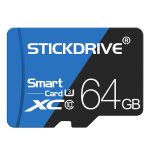 STICKDRIVE 64 GB Hochgeschwindigkeits-U3-Speicherkarte in Blau und Schwarz TF (Micro SD) – Bild 2