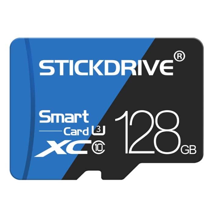 STICKDRIVE 128 GB Hochgeschwindigkeits-U3-Speicherkarte in Blau und Schwarz (Micro SD) – Bild 2