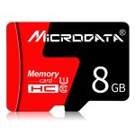 MICRODATA 8 GB U1 Rot und Schwarz TF (Micro SD) Speicherkarte – Bild 2