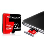 MICRODATA 8 GB U1 Rot und Schwarz TF (Micro SD) Speicherkarte – Bild 3