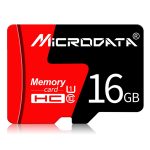 MICRODATA 16 GB U1 Rot und Schwarz TF (Micro SD) Speicherkarte – Bild 2