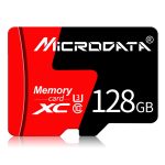 MICRODATA 128 GB U3 Rot und Schwarz TF (Micro SD) Speicherkarte
