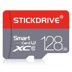 STICKDRIVE 128 GB U3 Rot und Grau TF (Micro SD) Speicherkarte