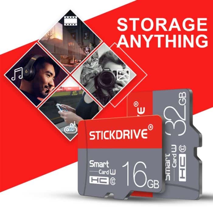STICKDRIVE 128 GB U3 Rot und Grau TF (Micro SD) Speicherkarte – Bild 5