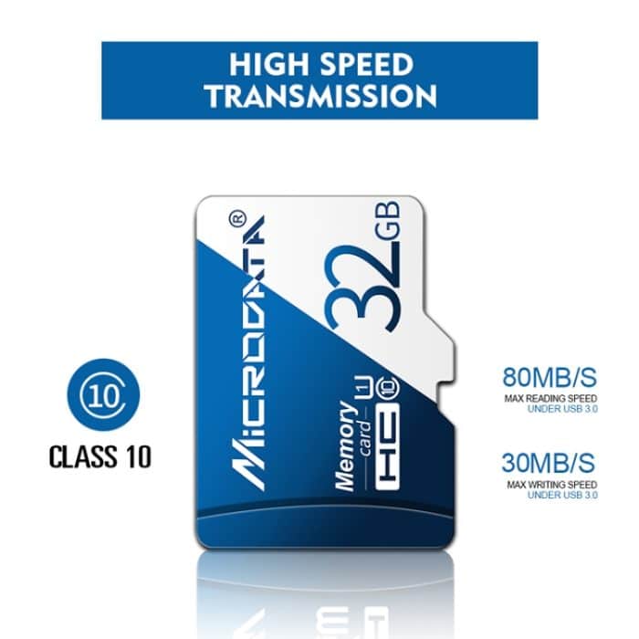 MICRODATA 128 GB U3 Blau-Weiß-TF-Speicherkarte (Micro SD) – Bild 4