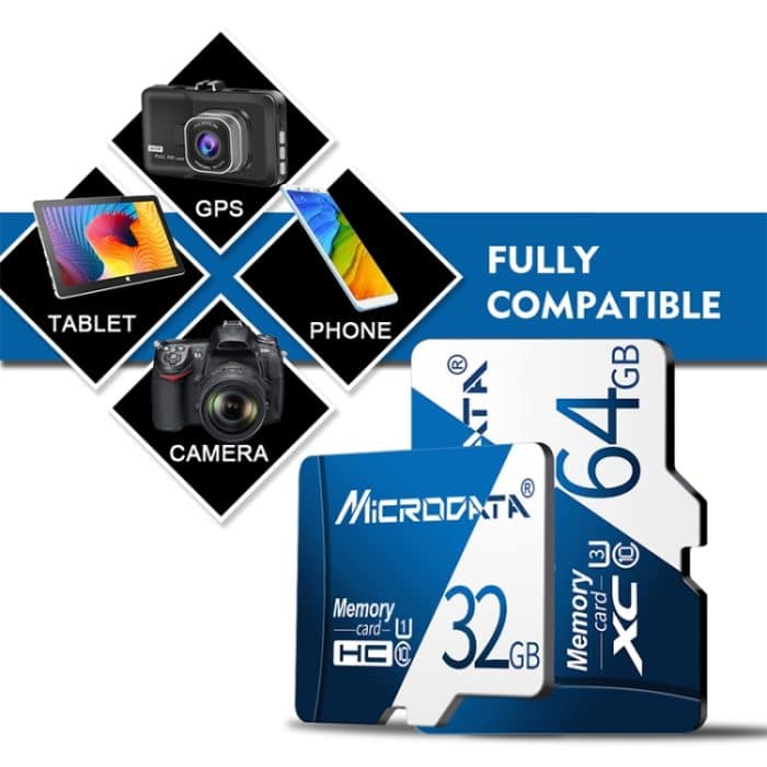 MICRODATA 128 GB U3 Blau-Weiß-TF-Speicherkarte (Micro SD) – Bild 7