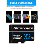 MICRODATA 64 GB U3 Blue Line und Black TF (Micro SD) Speicherkarte – Bild 4