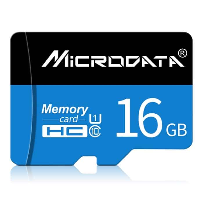 MC5796.jpg MICRODATA 16 GB U1 Blau und Schwarz TF (Micro SD) Speicherkarte – Bild 1