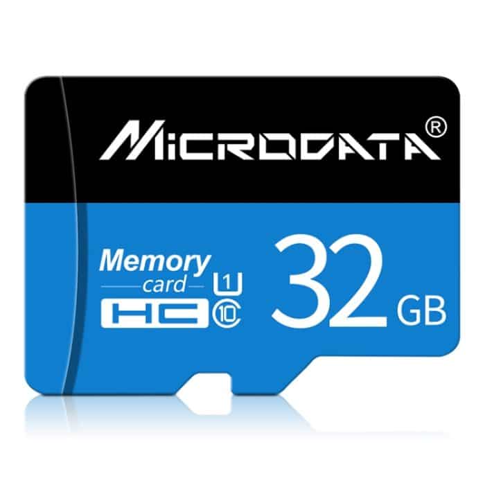 MICRODATA 32 GB U1 Blue und Black TF (Micro SD) Speicherkarte – Bild 2
