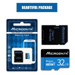 MICRODATA 32 GB U1 Blue und Black TF (Micro SD) Speicherkarte – Bild 7