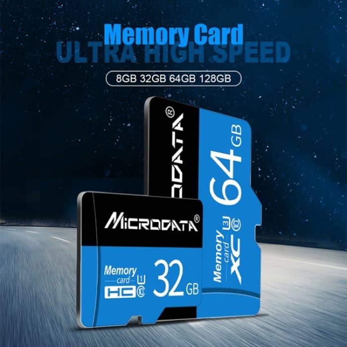 MICRODATA 64 GB U3 Blau und Schwarz TF (Micro SD) Speicherkarte – Bild 11