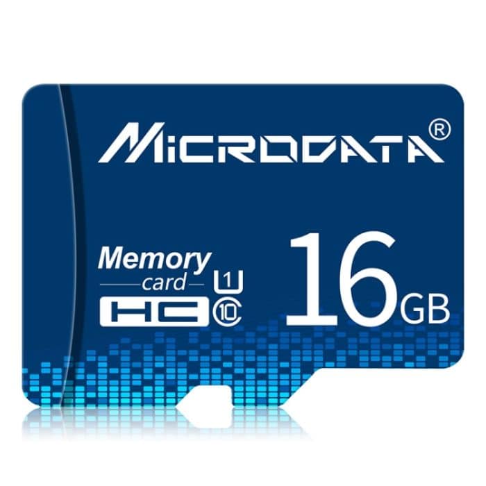 MICRODATA 16 GB U1 Blue TF (Micro SD) Speicherkarte – Bild 1
