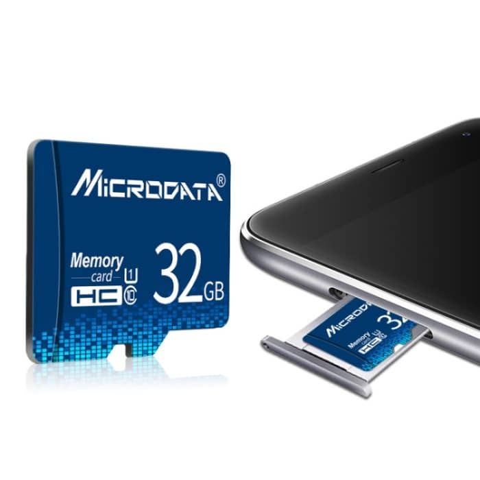 MICRODATA 64 GB U3 Blue TF (Micro SD) Speicherkarte – Bild 3