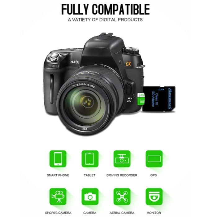 MICRODATA 8 GB U1 Grün-Weiß-TF-Speicherkarte (Micro SD) – Bild 5