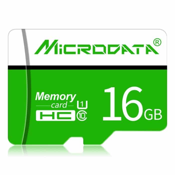 MICRODATA 16 GB U1 Grün-Weiß-TF-Speicherkarte (Micro SD) – Bild 2