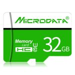 MICRODATA 32 GB U1 Grün-Weiß-TF-Speicherkarte (Micro SD)