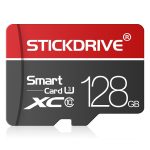 STICKDRIVE 128 GB U3 White Line Rote und schwarze TF (Micro SD) -Speicherkarte