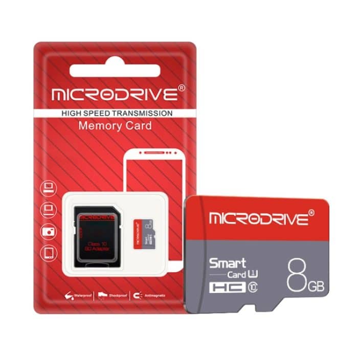 Microdrive 8 GB Hochgeschwindigkeits-Micro-SD-Speicherkarte (TF) der Klasse 10 – Bild 5