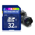 Microdrive 32 GB Hochgeschwindigkeits-SD-Speicherkarte der Klasse 10 für alle digitalen Geräte mit SD-Kartensteckplatz