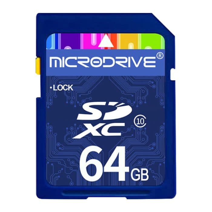 Microdrive 64 GB Hochgeschwindigkeits-SD-Speicherkarte der Klasse 10 für alle digitalen Geräte mit SD-Kartensteckplatz – Bild 2