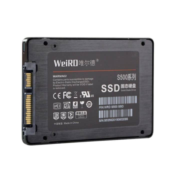 WEIRD S500 256 GB 2,5 Zoll SATA3.0 Solid State Drive für Laptop, Desktop – Bild 3