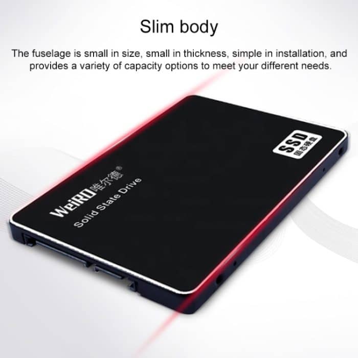 WEIRD S500 256 GB 2,5 Zoll SATA3.0 Solid State Drive für Laptop, Desktop – Bild 6