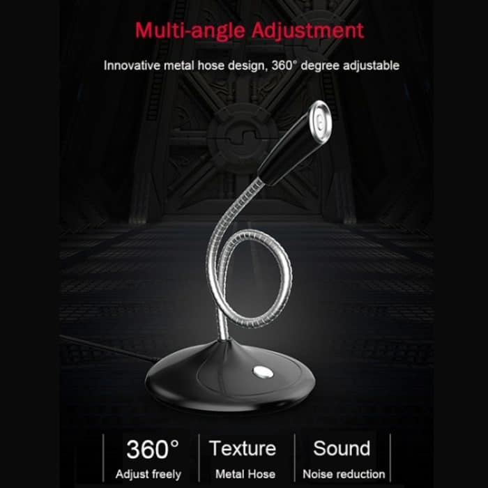 Kompatibel mit PC/Mac für Live-Übertragungen, Shows, KTV usw., BK USB Port/Black, BK USB Port/Red, BK USB Port/White – Bild 5