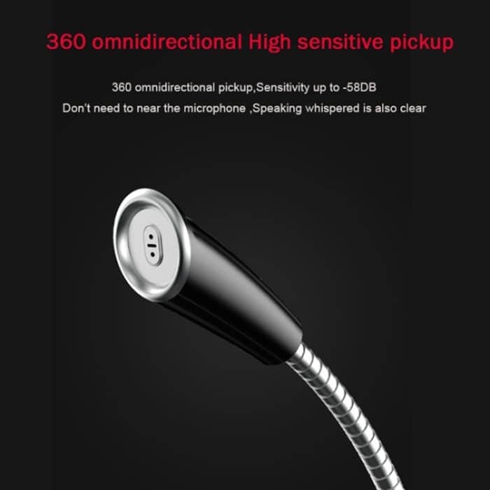 Kompatibel mit PC/Mac für Live-Übertragungen, Shows, KTV usw., BK USB Port/Black, BK USB Port/Red, BK USB Port/White – Bild 6