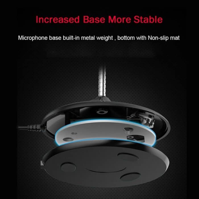 Kompatibel mit PC/Mac für Live-Übertragungen, Shows, KTV usw., BK USB Port/Black, BK USB Port/Red, BK USB Port/White – Bild 7