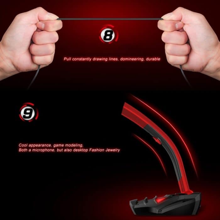 Kompatibel mit PC/Mac für Live-Übertragungen, Shows, KTV usw, K1 USB Port/Blue, K1 USB Port/Red, K1 USB Port/White – Bild 11