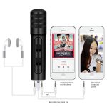 BGN-C7 Kondensatormikrofon, Dual-Handy-Karaoke-Live-Gesangsmikrofon, integrierte Soundkarte – Bild 7