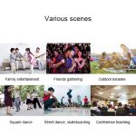 SD-306 2 in 1 Family KTV Tragbares kabelloses Live-Dual-Mikrofon + Bluetooth-Lautsprecher, SD-306(Black), SD-306(Pink), SD-306(Gold) – Bild 7