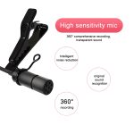 YICHUANG YC-VM40 8-poliger Port Dual-Modi Lavalier-Aufnahmemikrofon, Kabellänge: 6 m – Bild 7