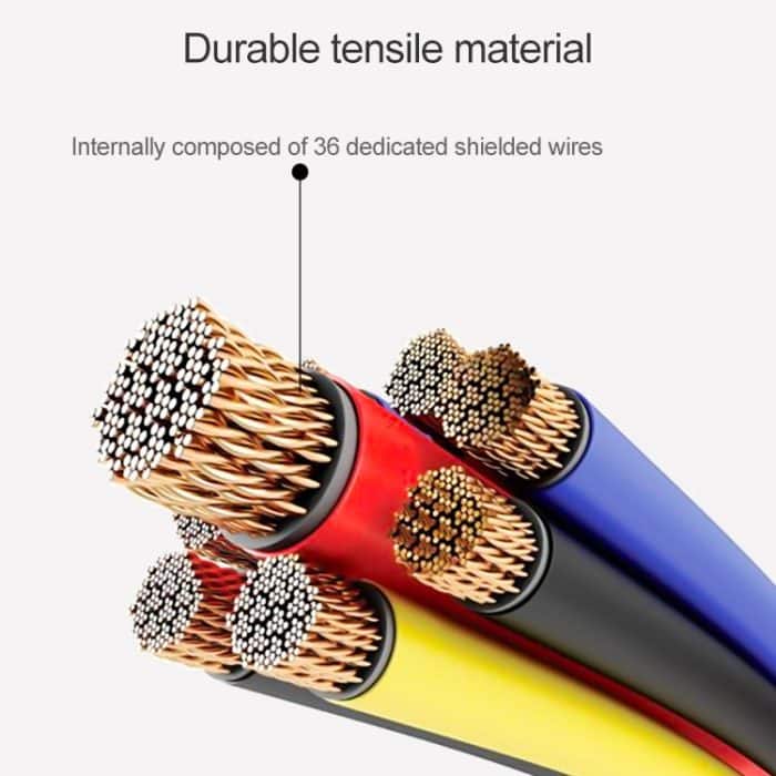 YICHUANG YC-VM40 8-poliger Port Dual-Modi Lavalier-Aufnahmemikrofon, Kabellänge: 6 m – Bild 9