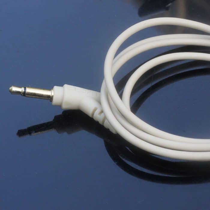 MK-7 3,5-mm-Winkelkopf-Handlautsprecher, am Hals montiertes Mikrofon mit Trageband, Länge: 1 m – Bild 4