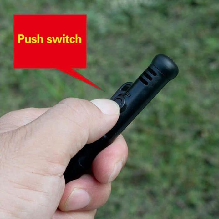 MK-7 3,5-mm-Winkelkopf-Handlautsprecher, am Hals montiertes Mikrofon mit Trageband, Länge: 1 m – Bild 6